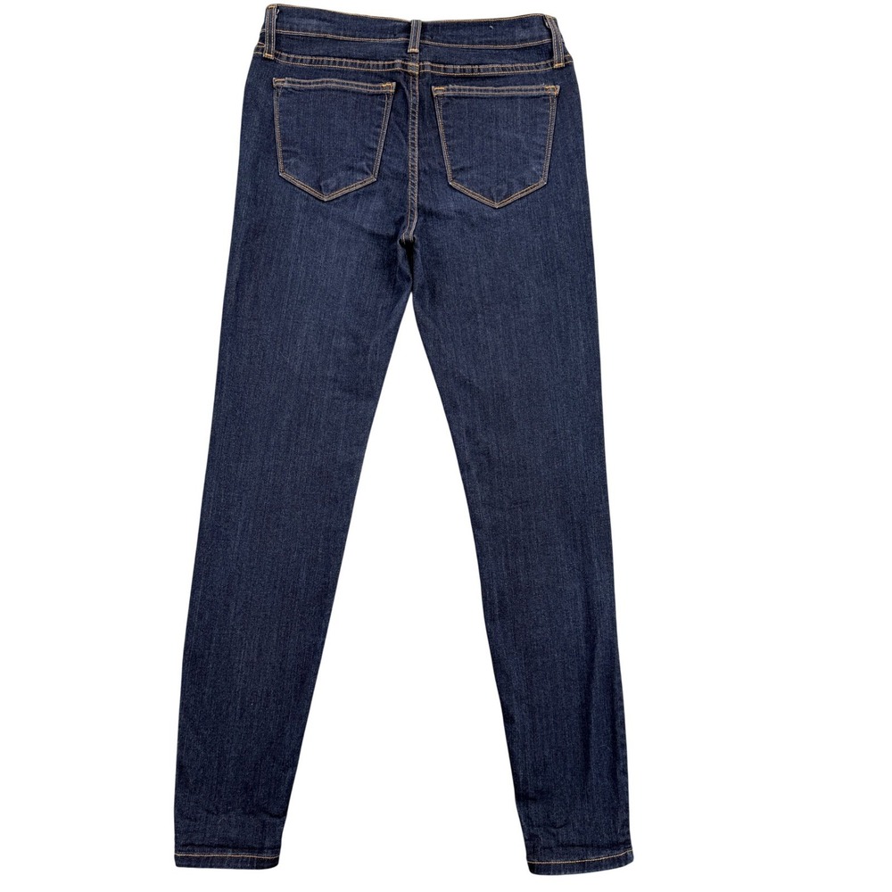 Judy Blue Skinny Slim Y2K Jeans Dark Wash Denim Women 29 Style 8376 Made in USA